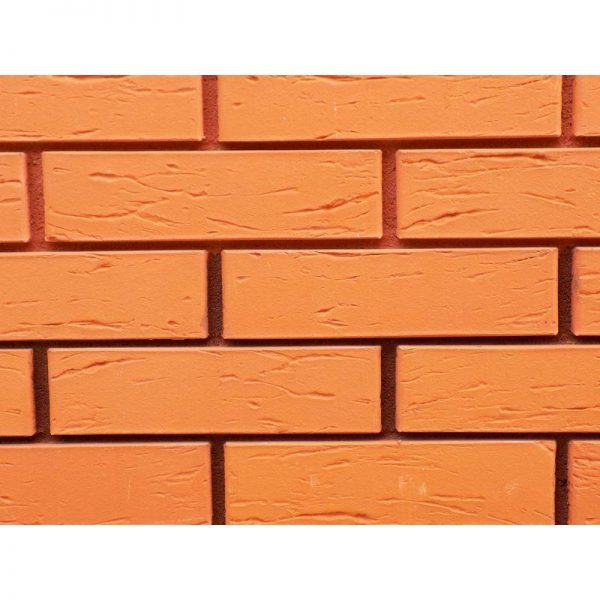 Кирпич лицевой Строма Красный Рустик одинарный