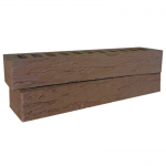 Кирпич лицевой ригель Коричневый Rock. Красная Гвардия