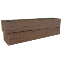 Кирпич лицевой ригель Белый Rock . Красная Гвардия