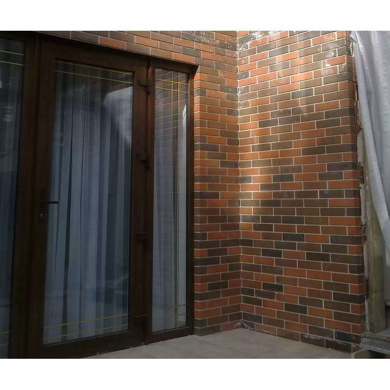 Кирпич лицевой Славянский КЗ Мokko bunt руст одинарный Кирпич лицевой Славянский КЗ Мokko bunt руст одинарный