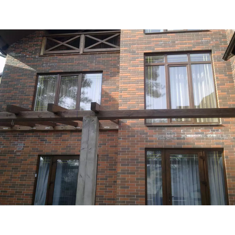 Кирпич лицевой Славянский КЗ Мokko bunt руст одинарный Кирпич лицевой Славянский КЗ Мokko bunt руст одинарный