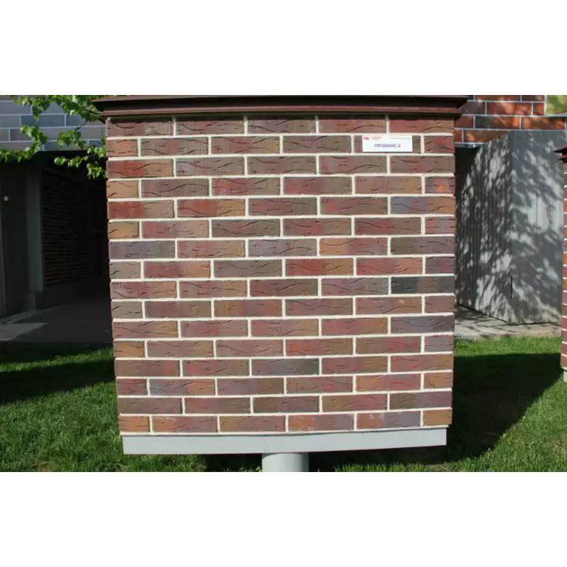 Кирпич лицевой Славянский КЗ Прованс Бунт-Руст Кирпич лицевой Славянский КЗ Прованс Бунт-Руст