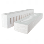 Кирпич лицевой ригель Белый Rock . Красная Гвардия