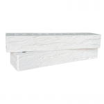 Кирпич лицевой ригель Белый Rock . Красная Гвардия