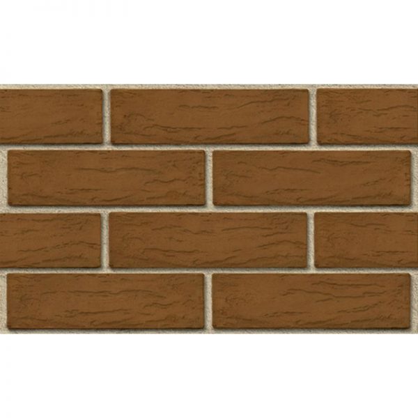 Кирпич лицевой ЛСР светло-коричневый рустик одинарный