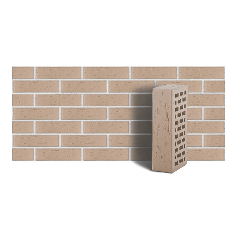 Кирпич лицевой ЛСР светло-серый тростник одинарный