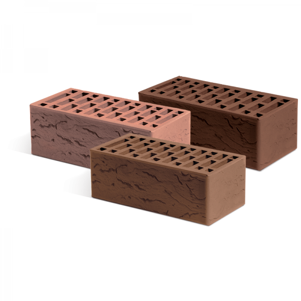 Кирпич лицевой Магма Ваниль Сланец одинарный