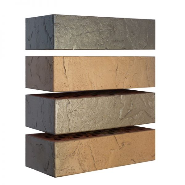 Кирпич лицевой Магма «Флеш Сахара» 0.7 НФ