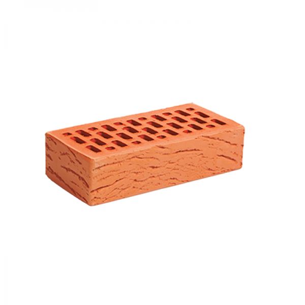 Кирпич лицевой Магма Красный Антик одинарный