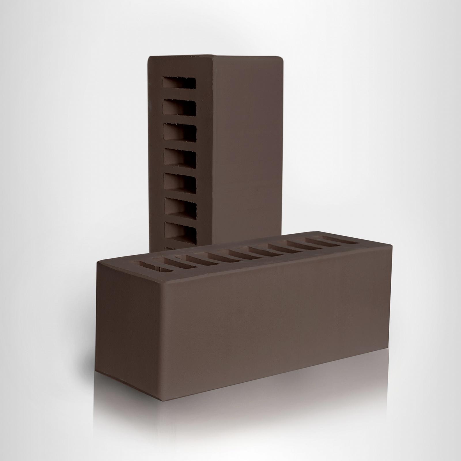 Кирпич лицевой полнотелый клинкерный Магма Красный