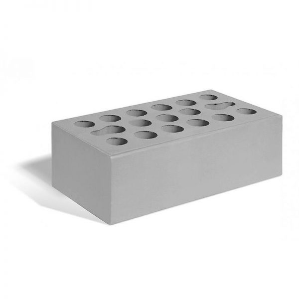 Кирпич лицевой Керма Серебро гладкий утолщенный