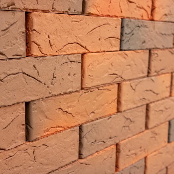 Кирпич лицевой Красный Flash Coral 03 М150, 1НФ. Красная Гвардия