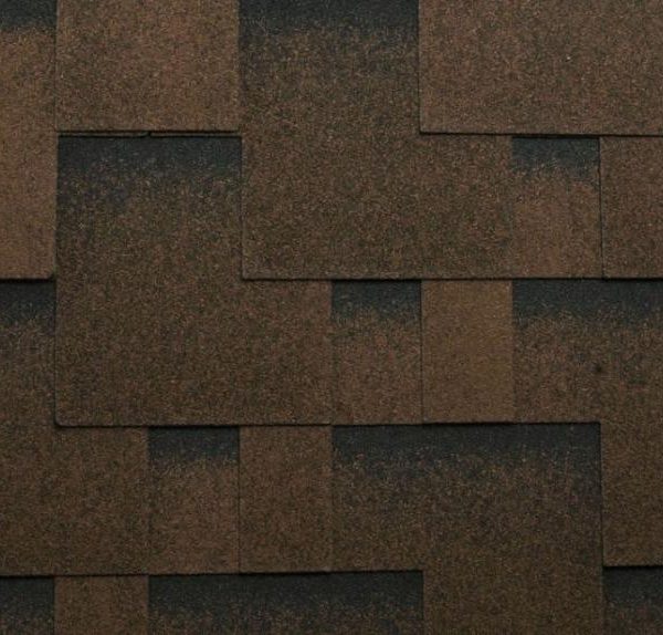 Гибкая черепица Katepal Super Rocky Коричневый (спелый каштан)