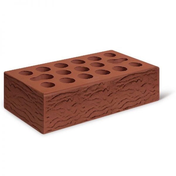 Кирпич лицевой Керма Бордо Риф одинарный