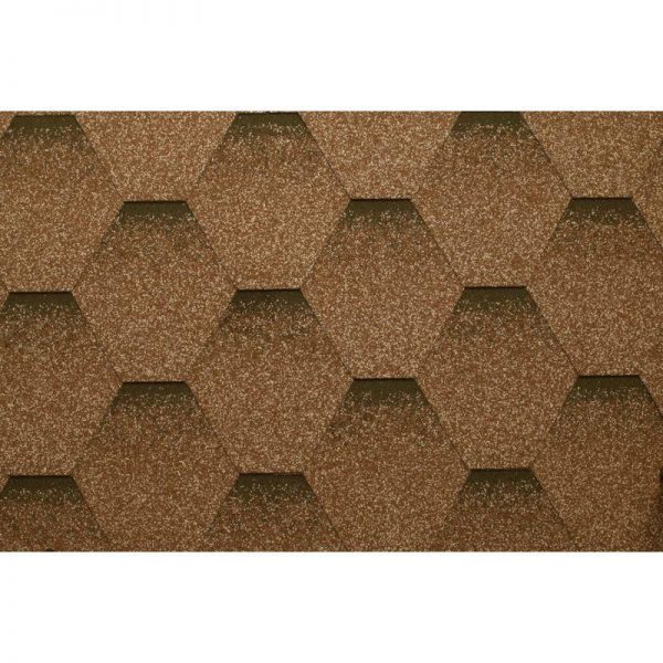 Гибкая черепица Katepal Super Katrilly Золотой песок