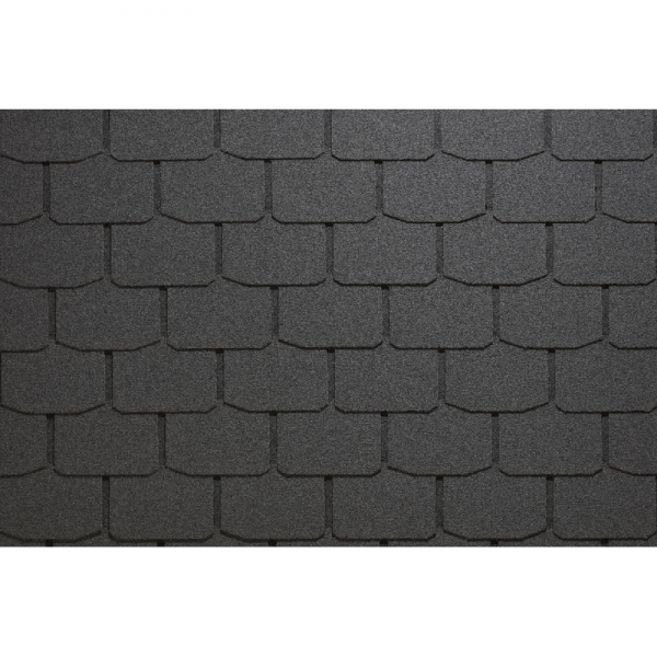 Гибкая черепица Docke Крона Серый