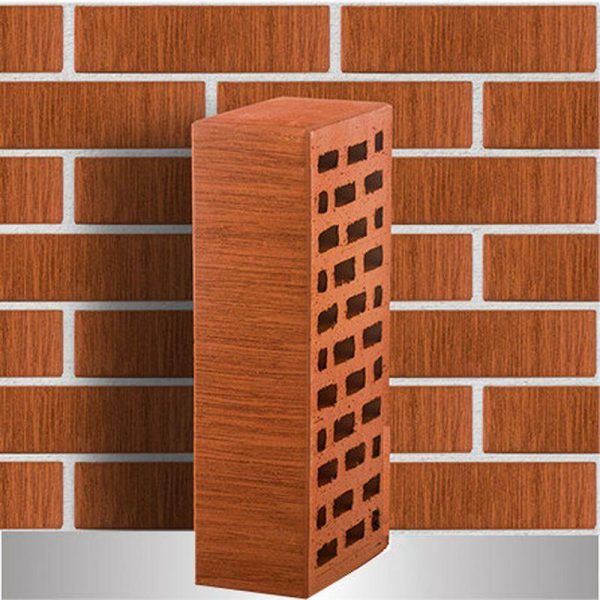 Кирпич облицовочный ЛСР, красный, Тростник