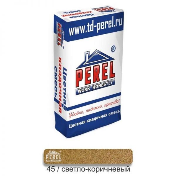 Цветная кладочная смесь Perel SL Светло-коричневая