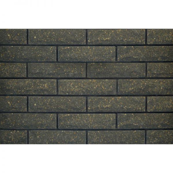 Кирпич облицовочный гиперпрессованный Литос М250 Ложок-Тычок Графит 230х100х65 мм 1 НФ