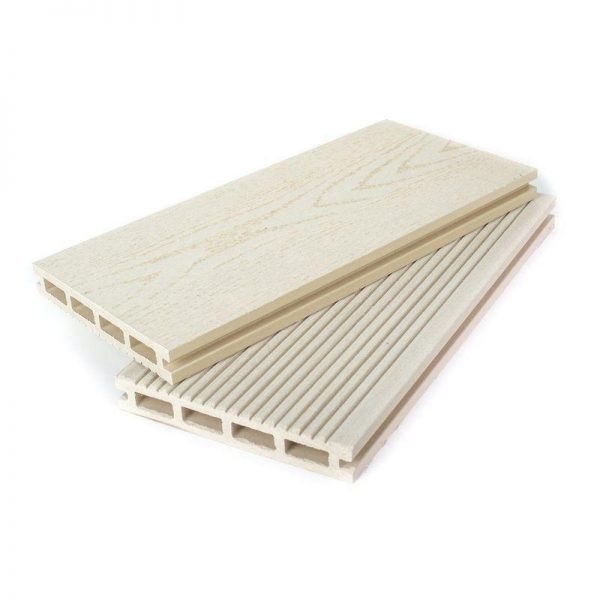 Террасная доска Декмастер Т-пласт Слоновая кость