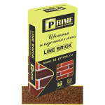 Цветная кладочная смесь Prime “Line Brick’«Wasser». Коричневая 25 кг