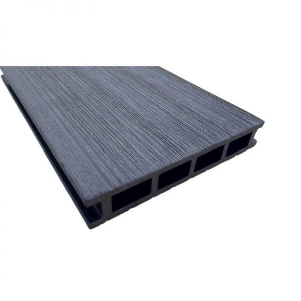 Террасная доска из ДПК Old Style Антрацит