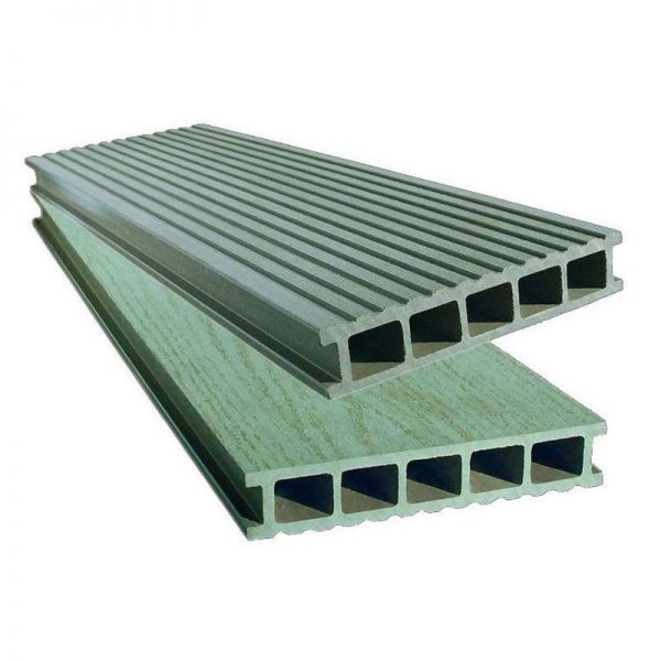 Террасная доска EuroDeck Double Изумруд