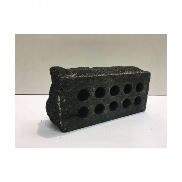 Кирпич облицовочный гиперпрессованный Литос М250 Ложок-Тычок Графит 230х100х65 мм 1 НФ