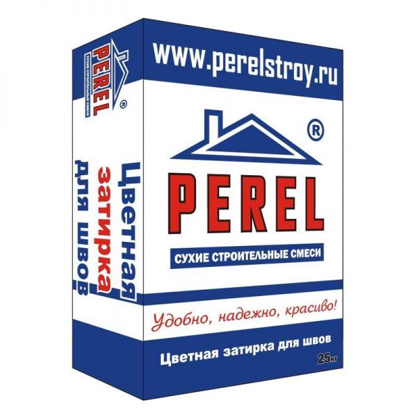 Цветная затирочная смесь Perel RL черная