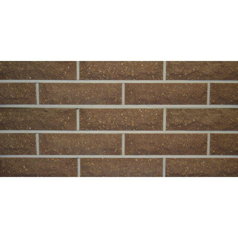 Кирпич облицовочный гиперпрессованный Литос М250 Ложок Коричневый 250х100х65 мм 1 НФ Кирпич облицовочный гиперпрессованный Литос М250 Ложок Коричневый 250х100х65 мм 1 НФ