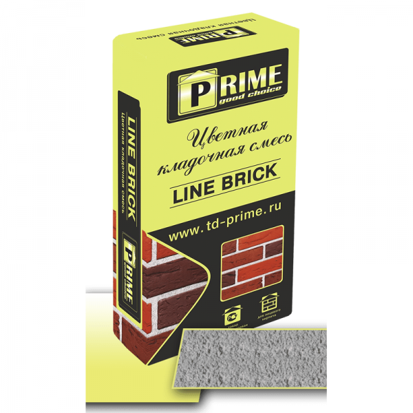 Цветная кладочная смесь Prime “Line Brick’«Wasser». Жемчужная 25 кг