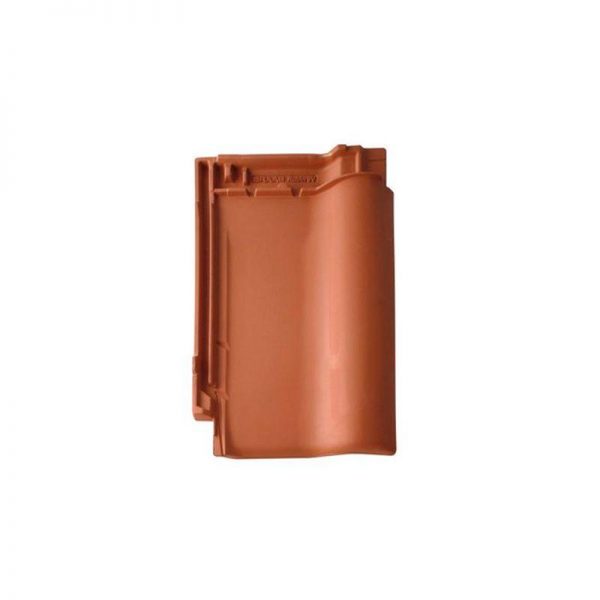 Керамическая рядовая черепица BRAAS Рубин 9V натуральный красный