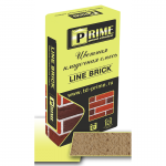 Цветная кладочная смесь Prime “Line Brick’«Wasser». Кремово-желтая 25 кг
