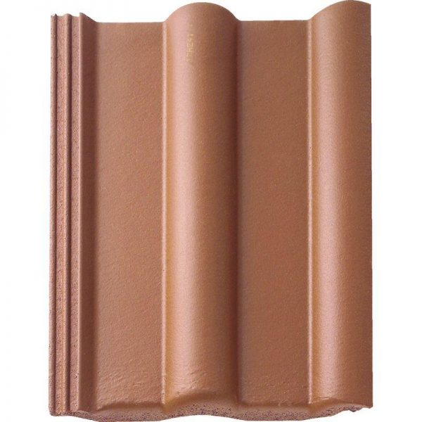 Цементно-песчаная рядовая черепица BRAAS Франкфуртская коричневая
