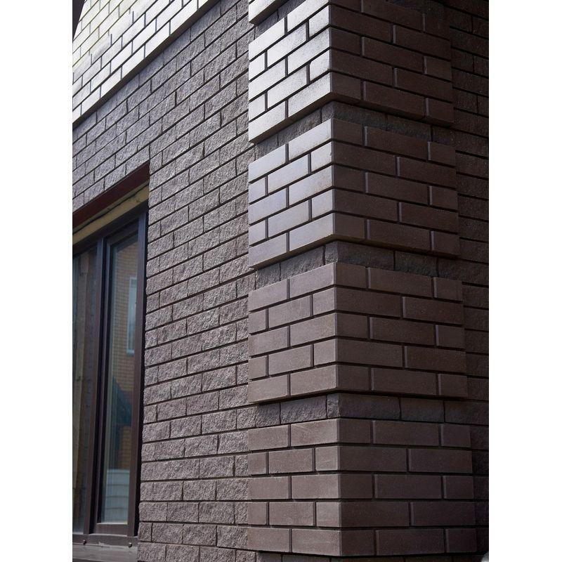 Кирпич Barrum Фасонный Фигурный №1 Коричневый Кирпич Barrum Фасонный Фигурный №1 Коричневый