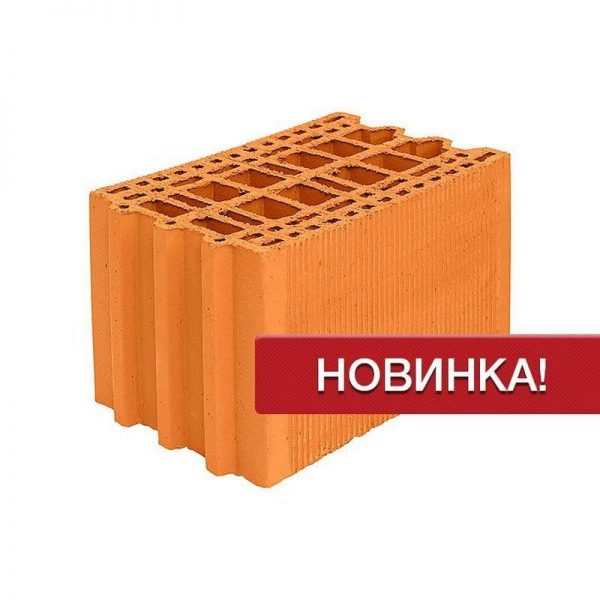 Керамический блок крупноформатный POROTHERM 25М поризованный М100
