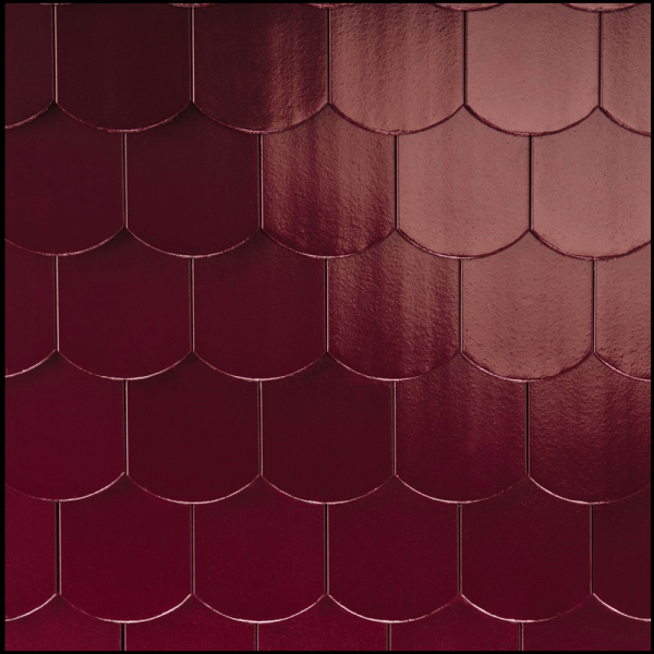 Черепица керамическая Jacobi Biberschwanzziegel бордо