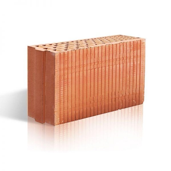 Крупноформатный поризованный керамический блок ЛСР 6.9 NF М100