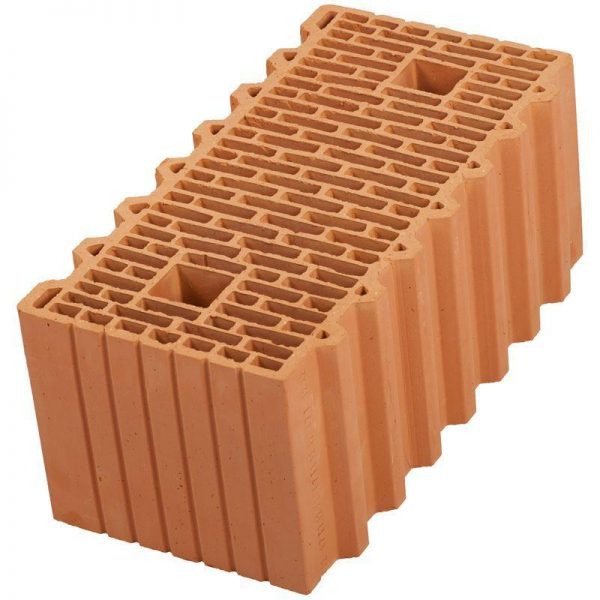 Керамический блок крупноформатный POROTHERM 51 поризованный М100