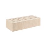 Кирпич облицовочный ОСМ и БТ (Ст.Оскол) М150 Белый Бархат 250х120х65 мм 1 НФ