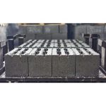 СКЦ Блок фундаментный Щелевой (на щебне) М100 390*190*190