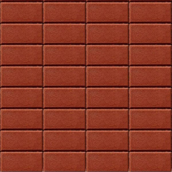 Плитка тротуарная бетонная Бел-Блок Красная 200*100*60