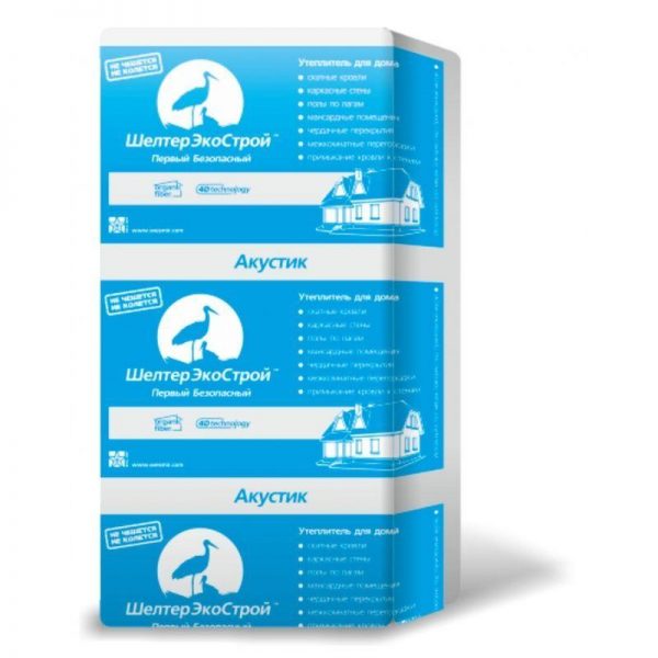 Утеплитель Шелтер ЭкоСтрой Акустик