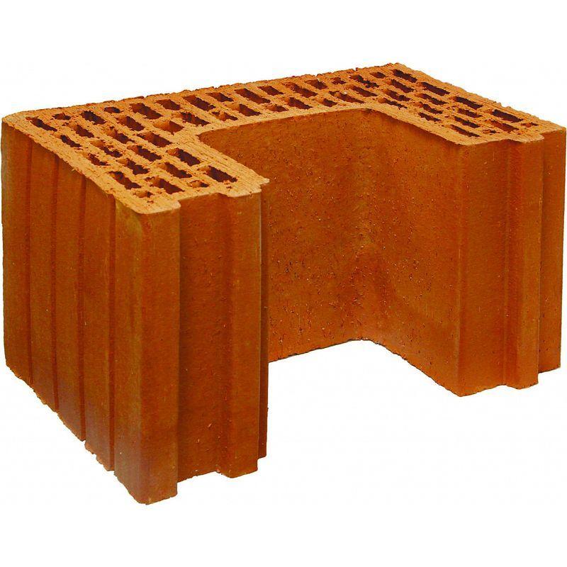 Керамический блок крупноформатный Poromax-380 Д -VC поризованный Керамический блок крупноформатный Poromax-380 Д -VC поризованный