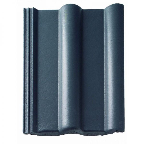 Цементно-песчаная черепица рядовая BRAAS Янтарь антик красная