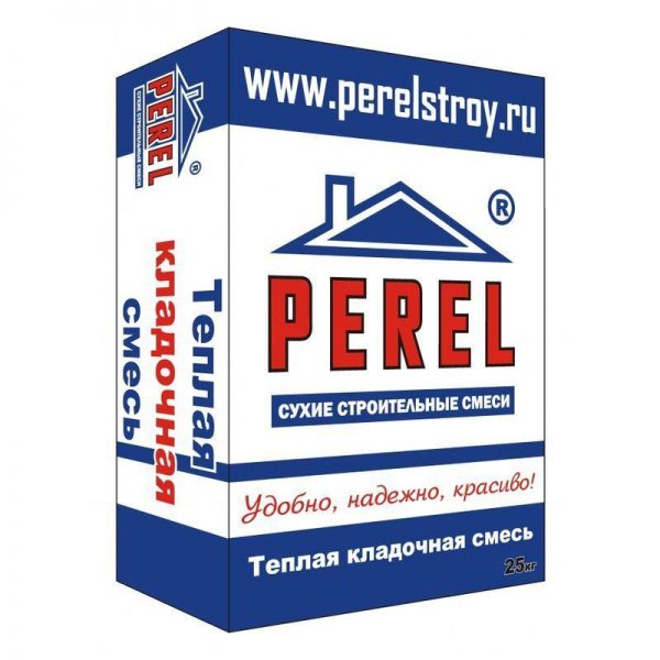 Теплоизоляционная кладочная смесь Perel TKS 8020 Летняя