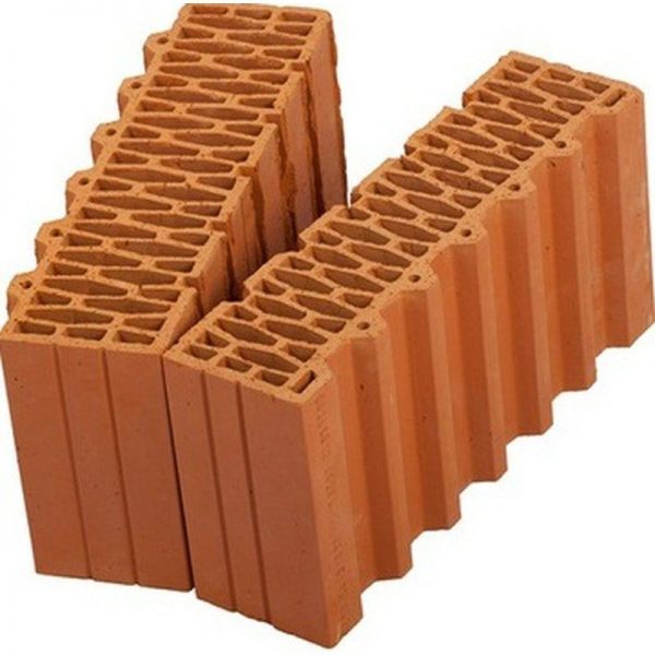 Керамический блок крупноформатный POROTHERM 44 1/2 доборный элемент поризованный М100