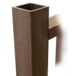 Столб Woodvex Select 100х100х3000 Кофе