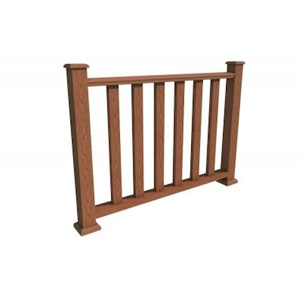 Перила WOODVEX Select 100х50х3000 Терракота