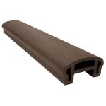 Перила WOODVEX Select фигурные 50х100х3000 Терракота